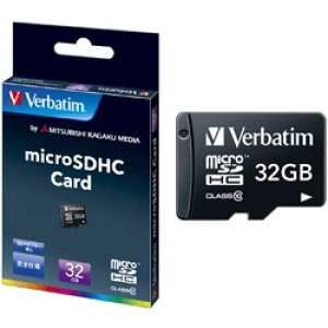 Verbatim MHCN32GJVZ1 microSDHCJ[h 32GB Class10 iSDA_v^[j