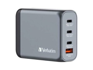Verbatim 32202 100W PD}[dΉ GaN `[W[ 4Port