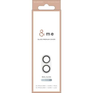 ELECOM PM-A24AFLLP5SVG iPhone 16/iPhone 16 Plus�p�J���������Y�J�o�[/�K���X/Me/�O���b�^�[�d�l/�V���o�[