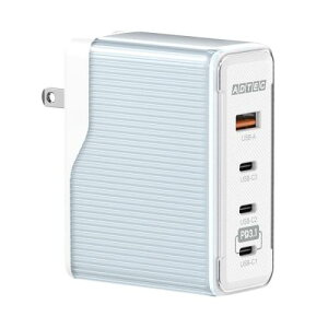ADTEC APD-V150AC3-BL Power Delivery 3.1Ή GaN AC[d/150W/USB Type-C 3|[g Type-A 1|[g/u[