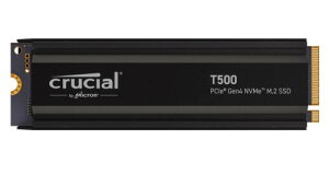 Crucial 0649528-943507 Crucial T500 M.2 NVMeڑ q[gVNt SSD 4TB CT4000T500SSD5JP