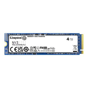 Kingston SNV3S/4000G NV3 PCIe 4.0 NVMe SSD 4TB őǍ6000MB/s ő发5000MB/s