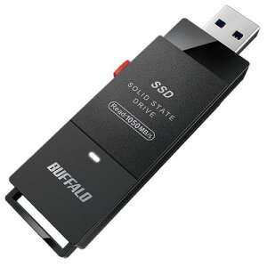 BUFFALO SSD-SCH250U3-BA USB3.2iGen2jΉ TV^ XeBbNSSD 250GB ubN USB Type-CRlN^t
