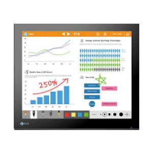 EIZO(GC][) FDS1783T-FBK 43cmi17.0j^^b`plJ[tj^[ DuraVision FDS1783T-F ubN