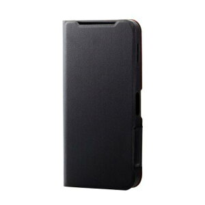 ELECOM PM-S244PLFUBK AQUOS sense9(SH-53E)�p���U�[�P�[�X/�蒠�^/UltraSlim/���^/���Εt��/�u���b�N