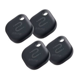 Logitec LGT-BETG1BKA4 �X�}�[�g�g���b�J�[/�^�O�^/IP65�݌v/iOS�Ή�/�d�r�����^�C�v/4���Z�b�g/�u���b�N