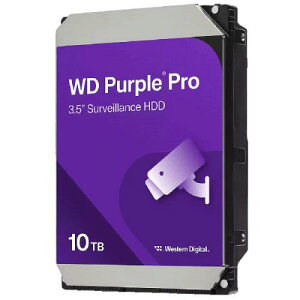 WesternDigital 0718037-901275 WD Purple Pro ZLeBVXe SATA3 6Gbps(SATA6G) 3.5^ n[hfBXN 10TB WD102PURP