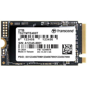 gZh TS2TMTE480T @lYƗpi 2TB M.2 2242 SSD PCIe Gen4x4 NVMe 3D TLC BiCS5 DRAM-less TCG OPAL