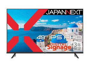 y@llzJAPANNEXT JN-IPS49F-U-H3 tfBXvC 49^/1920×1080/HDMI×3AVGA/ubN/Xs[J[L/3Nۏ