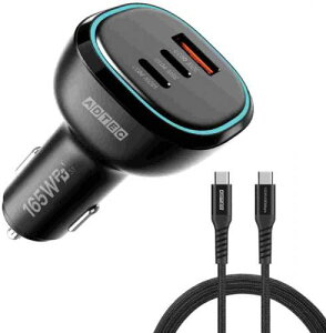 ADTEC ACPD-V165AC2-wC20U2 Power DeliveryΉ VK[\Pbg^Cv[d/165W/USB Type-A 1|[g Type-C 2|[g/ubN  2m Type-C to CP[uZbg