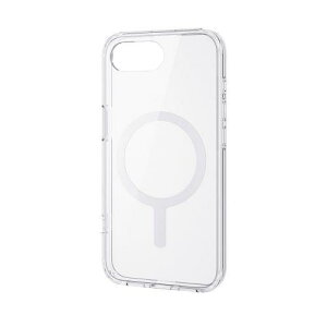 ELECOM PM-A25SMAG02WH iPhone 16e/�n�C�u���b�h�P�[�X/MAGKEEP/�z���C�g