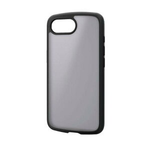 ELECOM PM-A25STSLFCBKM iPhone 16e/nCubhP[X/TOUGH SLIM LITE/t[J[/wʃNA/XgbvV[gt/}bgubN