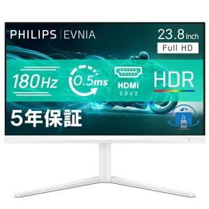 PHILIPS 24M2N3201A/11 EVNIA 180HzΉQ[~OtfBXvC i23.8^/1920×1080/HDMIADP/zCg/Xs[J[/5Nԃtۏ؁j