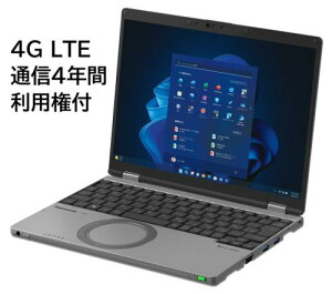 Panasonic CF-SR4AE6AS Letfs note SR4 DISp 4G LTE eSIMf[^ʐM4NԁEptiCore i5-1335U/16GB/SSDE512GB/ODDȂ/Win11Pro/OfficeȂ/12.4^/vProΉ/obe[Wj