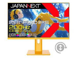 y@llzJAPANNEXT JN-IPS238G200F-HSP-YE Q[~OtfBXvC 23.8^/1920×1080/HDMI×2ADP×1/CG[/Xs[J[L/2Nۏ
