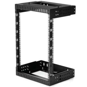 StarTech.com RK15WALLOA �Ǌ|���Ή��T�[�o�[���b�N15U���b�N���s���ρi30.5cm-50.8cm�j�I�[�v���t���[��