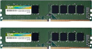 Silicon Power(VRp[) SP008GBLFU240N22 [W[ 288pin U-DIMM DDR4-2400iPC4-19200j 4GB×2g uX^[pbP[W