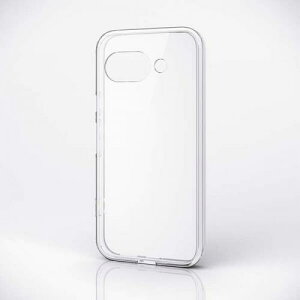 ELECOM PM-P251HVCKCR Google Pixel 9a/�n�C�u���b�h�P�[�X/�ɂ�/�N���A