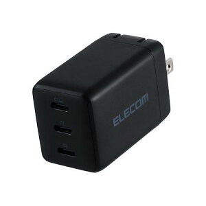 ELECOM ACDC-PD11267BK m[gPCpACA_v^[/USB[d/USB PD/67W/USB-C×3/XCOvO/ubN