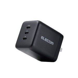 ELECOM ACDC-PD113100BK m[gPCpACA_v^[/USB[d/USB PD/100W/USB-C×3/XCOvO/ubN