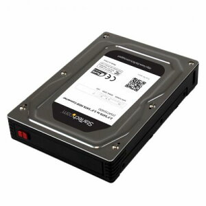 StarTech.com 25SAT35HDD HDD/SSDp2.5C`-3.5C`SATAn[hhCuϊP[X(A~)ő卂12.5mmSATA1.0/2.0/3.0Ή