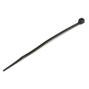 StarTech.com CBMZT4B �����o���h/�i�C�����P�[�u���^�C/100�{����p�b�N/�u���b�N/����10cm/��2mm/�P�[�u�����̒��a22mm/�������x8kg/UL94V-2�K�i�F��i