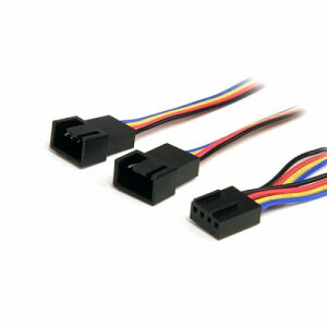 StarTech.com FAN4SPLIT12 PWM(4s)P[Xt@dp҃P[u30cm1x4s(X)-2x4s(IX)