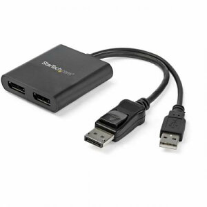 StarTech.com MSTDP122DP 2|[gMSTnuDisplayPort-2xDisplayPort}`j^[Xvb^4KΉfBXvC|[g(IX)-2|[gfBXvC|[g(X)WindowŝݑΉ