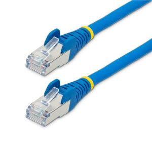 StarTech.com NLBL-3M-CAT6A-PATCH �J�e�S���[6ALAN�P�[�u��/3m/�u���[/LSZH(�ቌ�[���n���Q��)/10GbE500MHz/100WPoE++/S/FTP/ETL�F�؍�/�c���܂�h�~�@�\�t
