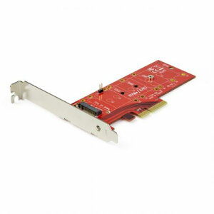 StarTech.com PEX4M2E1 M.2SSD-PCIex4ϊA_v^M.2NGFFSSD(NVMe܂AHCI)A_v^[J[h