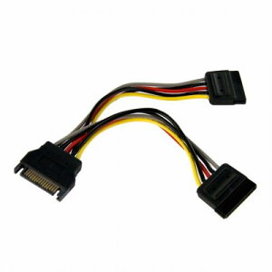 StarTech.com PYO2SATA 15cmSATAdP[uVAATAY/Xvb^[P[u1xSATAdvO-2xSATAdZv^N