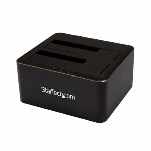 StarTech.com SDOCK2U33V N[hSATA3.0ΉHDD/SSDhbLOXe[V2x2.5/3.5C`hCuΉUSB3.0ڑ
