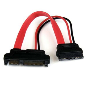 StarTech.com SLSATAADAP6 15cmSlimlineSATA-SATAϊA_v^P[udRlN^tSlimlineSATA(X)-SATA(IX)