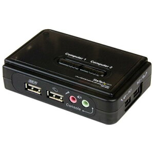 StarTech.com SV211KUSB 2|[gUSBڑKVMXCb`(I[fBIΉ/P[ut)2pPCp\R/CPUؑ֊(ubN)𑜓x2048x1536