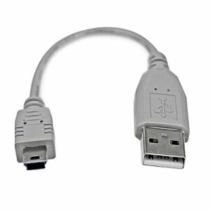 StarTech.com USB2HABM6IN �~�jUSB�P�[�u��15cmUSB-A(�I�X)-USBMini-B(�I�X)