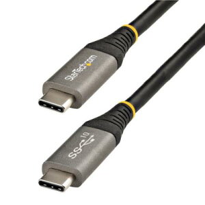 StarTech.com USB31CCV1M 1mUSB-C-USB-CP[u/USB-IFF؃P[u/USB3.1(3.2Gen2)10GbpsTypeC-TypeCP[u/100W(5A)PowerDeliveryDPAlt[h/USB-CR[h/[dE