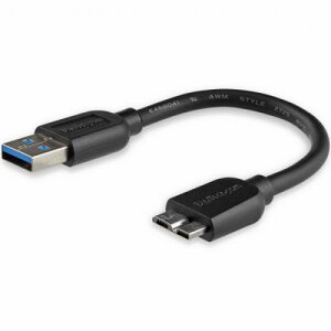 StarTech.com USB3AUB15CMS MicroUSB3.0XP[uA(IX)-}CNB(IX)15cm