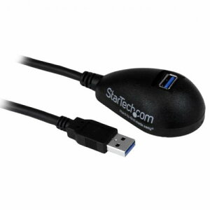StarTech.com USB3SEXT5DKB 1.5mSuperSpeedUSB3.0P[u(ubN)gpɍœKUSBAIX-USBAXV[htcCXgyAP[ugp