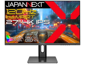 y@llzJAPANNEXT JN-IPS27G120U-HSPC6 Q[~OtfBXvC 27^/3840×2160/HDMI×2ADP×1AUSB Type-C×1/ubN/Xs[J[L/2Nۏ