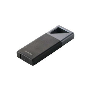 ELECOM ESD-EHB1000GBK OtSSD/USB20GbpsΉ/ho/hH/ϏՌ/Type-C/1TB/ubN
