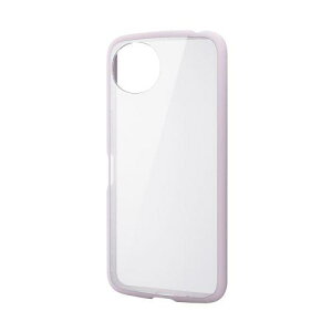 ELECOM PM-S251TSLFCPU AQUOS wish5/TOUGH SLIM LITEケース/フレームカラー/ラベンダー