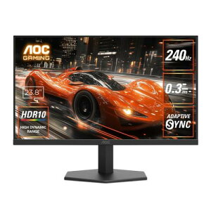 AOC 24G11ZE/11 Q[~OtfBXvC 23.8^/1920×1080/HDMIADisplayPort/ubN/Xs[J[FȂ/240Hz
