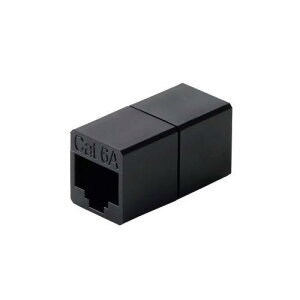 ELECOM LD-RJ45U6ABK RJ45pRlN^/Cat6AΉ/UTP/ubN
