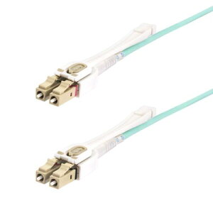 StarTech.com 450FBLCLC10PP ���t�@�C�o�[�P�[�u��/OM4�}���`���[�h/10m/LCLC/�v�b�V���v���^�u/50/125/2�c/100G/�p�b�`�R�[�h