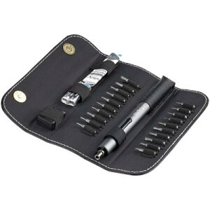 StarTech.com CTK20PCEDRIVE 電動精密ドライバーセット/20種ビット付属/ペン型/正逆転モード切替/LEDライト/トルク調整/機器修理キット