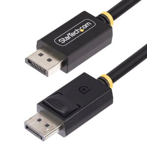 StarTech.com DP21-1M-DP40-CABLE DisplayPort 2.1P[u/1m/8K60Hz/40Gbps/VESA/IX-IX/j^[P[u
