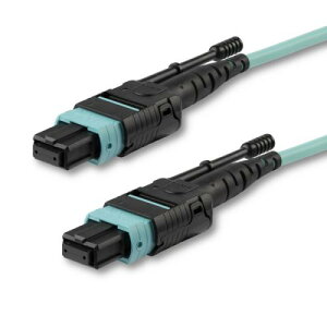 StarTech.com MPO12PL2M ���t�@�C�o�[�P�[�u��/MTP-MTP/2m/OM3 �}���`���[�h/50/125/12�c/40Gb/�I�v�e�B�J�� �R�[�h