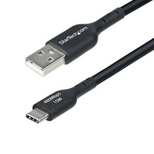 StarTech.com USB2AC4MBKE USBP[u/USB 2.0 Type-A - Type-C/4m/3A 15W/ubN/f[^] [dR[h