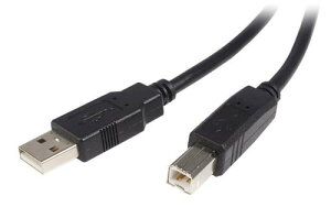 StarTech.com USB2HAB50CM USB 2.0 - USB-B�P�[�u��/50cm/Type-A to Type-B/�I�X-�I�X/�f�[�^�]���E�����p