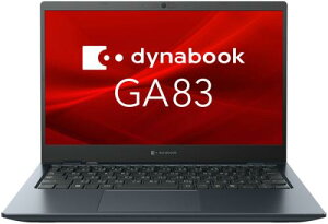 Dynabook A6A1XYF7U11A dynabook GA83/XY iAMD Ryzen5 7530U/16GB/SSDE256GB/ODD/Win11Pro 24H2/Office/13.3^FHDj
